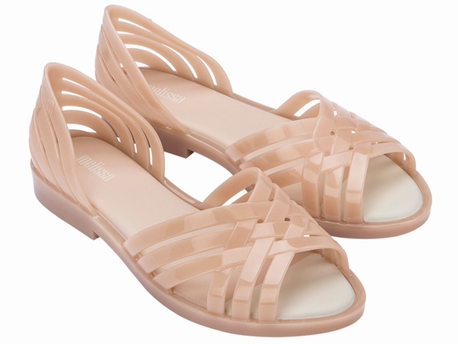 Sandalias Melissa Flora Mujer - Camello - Argentina OFU-861374